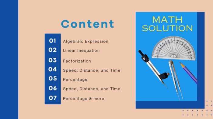 Math Solution Rules in a Simple and Well Styled Way